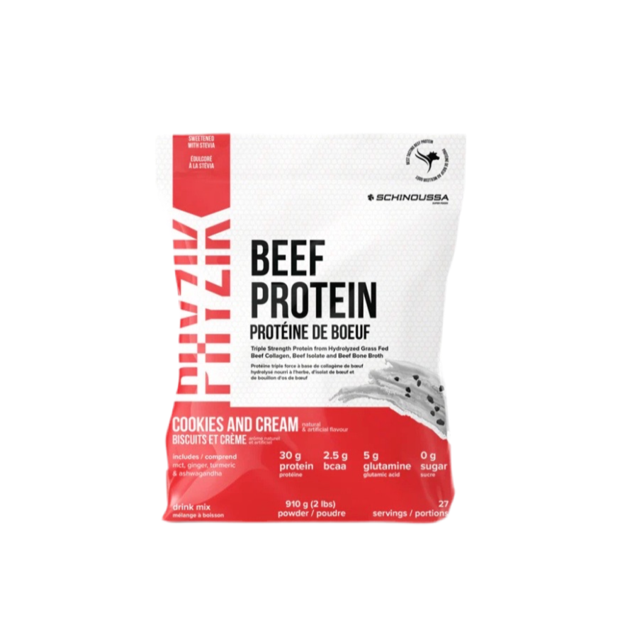 Schinoussa Supreme Beef Protein – Cookies & Cream (1kg) (NEW)