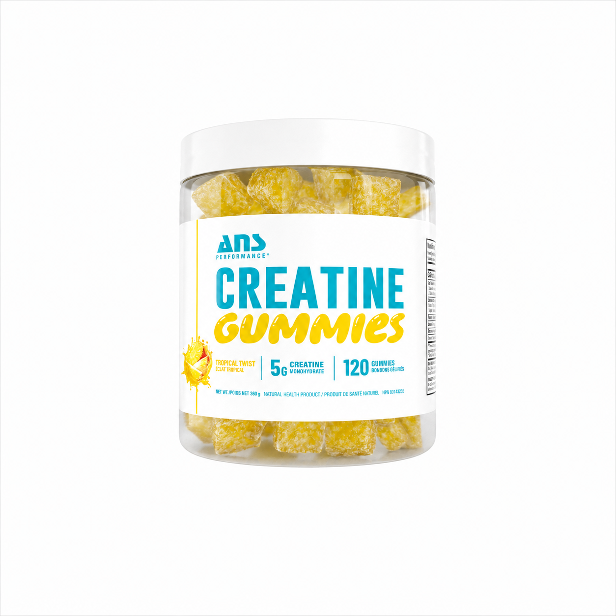 Creatine Gummies – Tropical Twist (30 Servings)