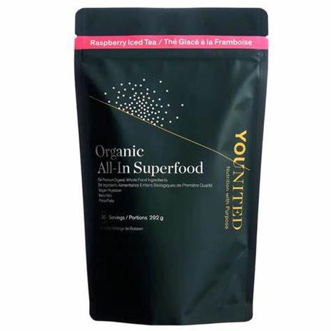 All-In Superfood (292g) Raspberry Ice Tea