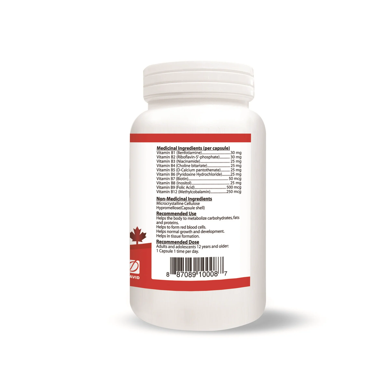 Vitamin B-Complex SAFE (120 Veggie Capsules)