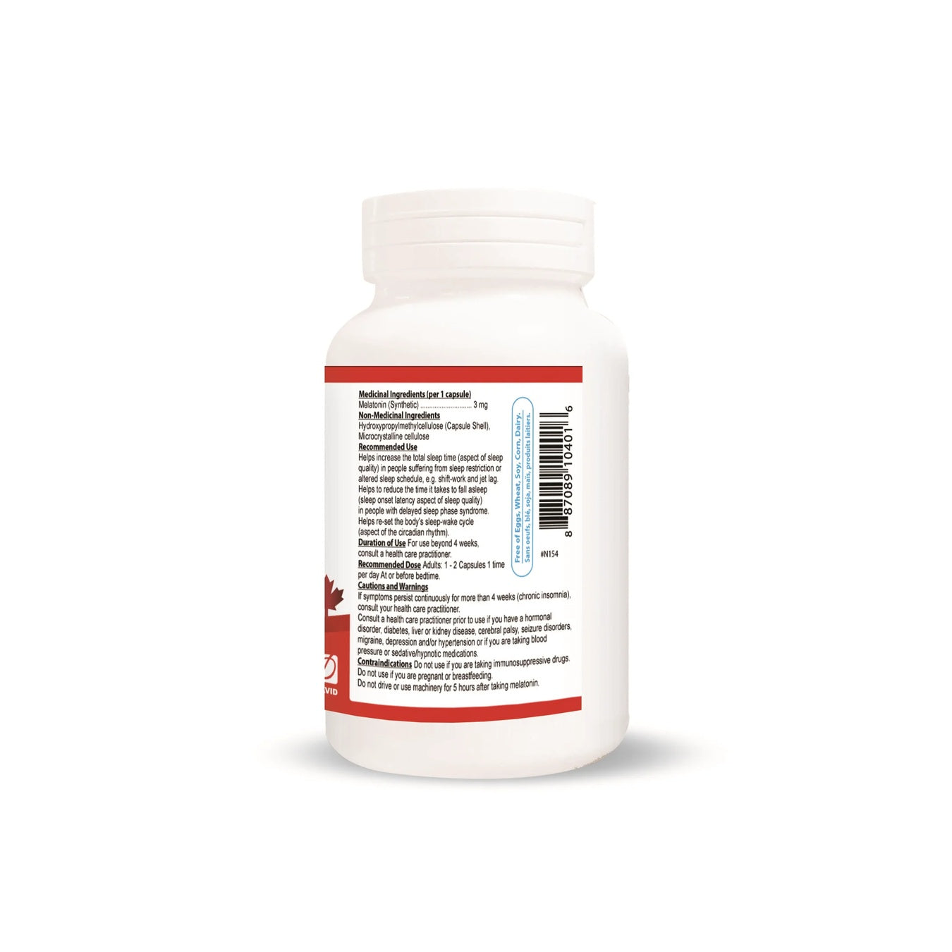 Melatonin (60 Veggie Capsules)