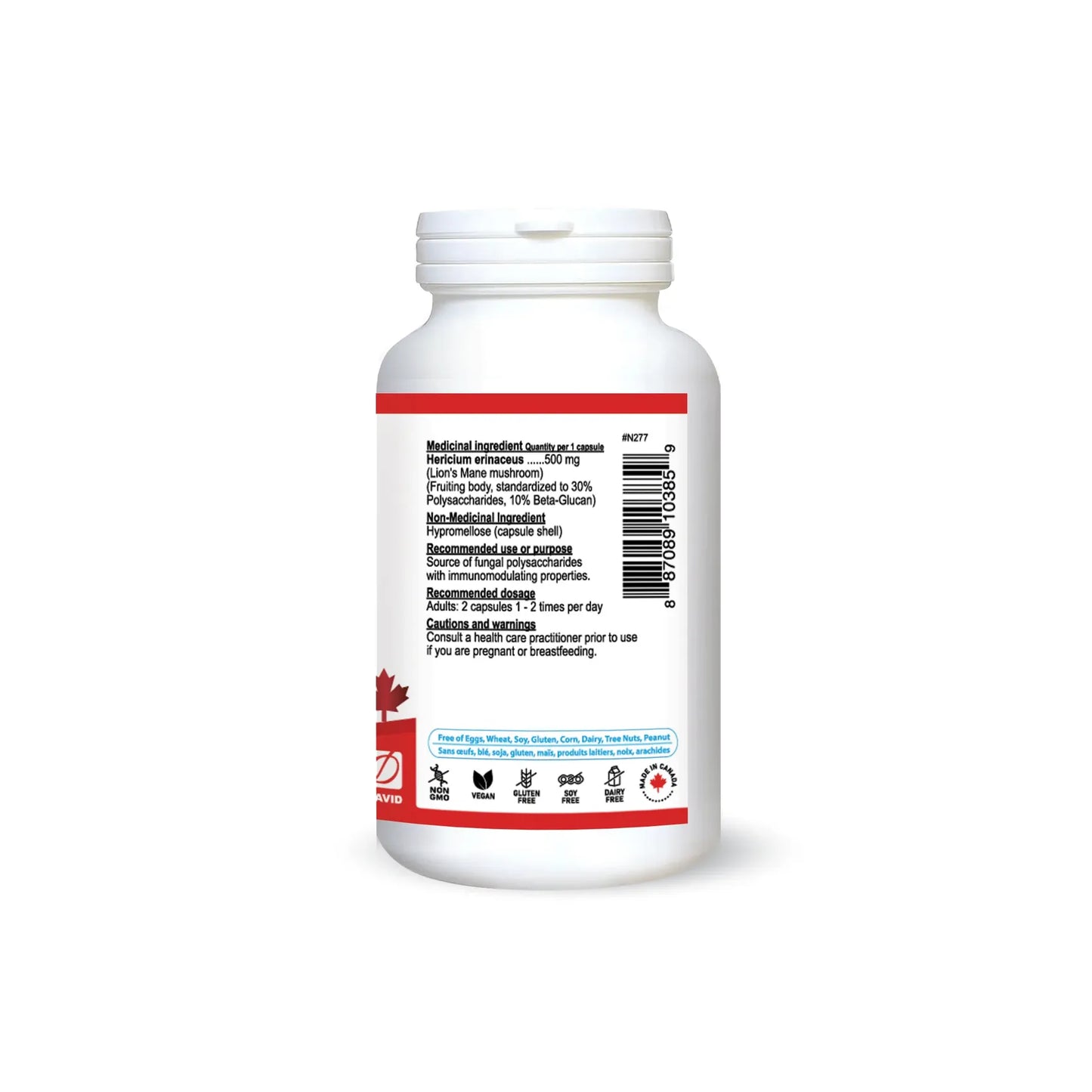 Lion’s Mane Mushroom – 500 mg