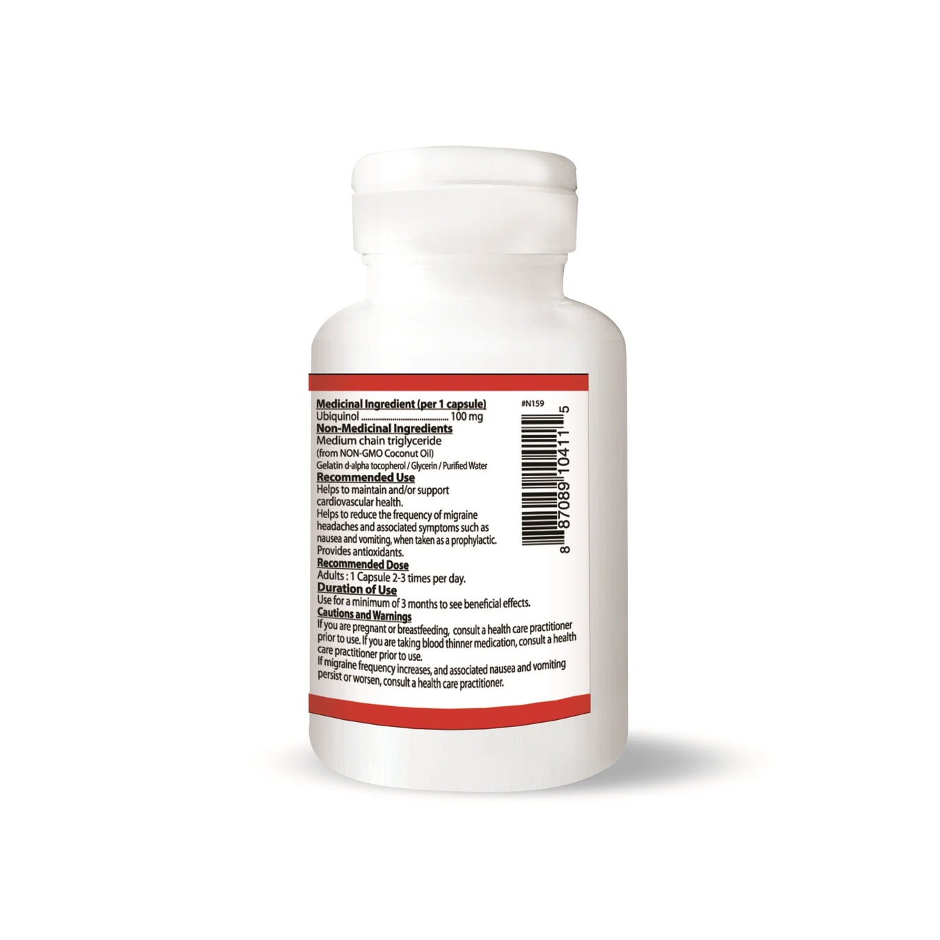 Ubiquinol 100 mg (30 Softgels)
