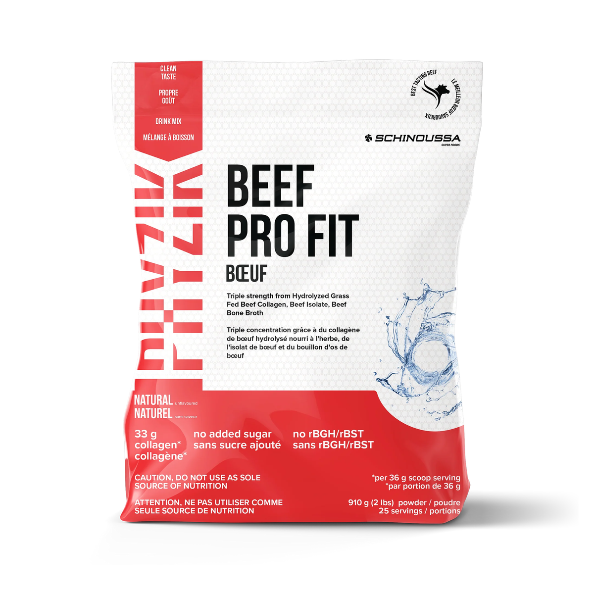 Supreme Beef Protein – Natural  (2lbs)
