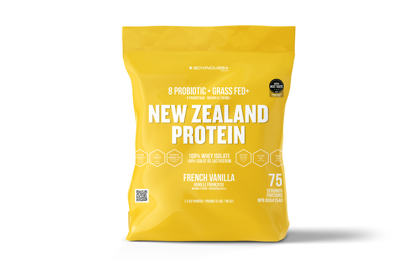 New Zealand Whey Protein Isolate - 5lbs (French Vanilla)