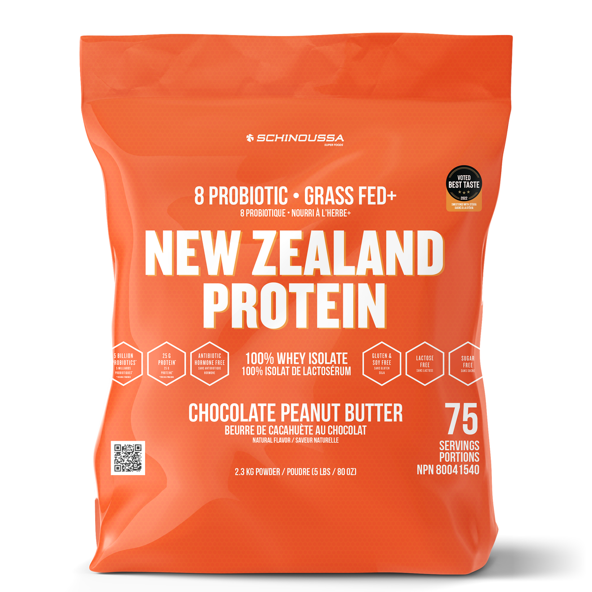 New Zealand Whey Protein Isolate - 5lbs (Chocolate Peanut-butter)
