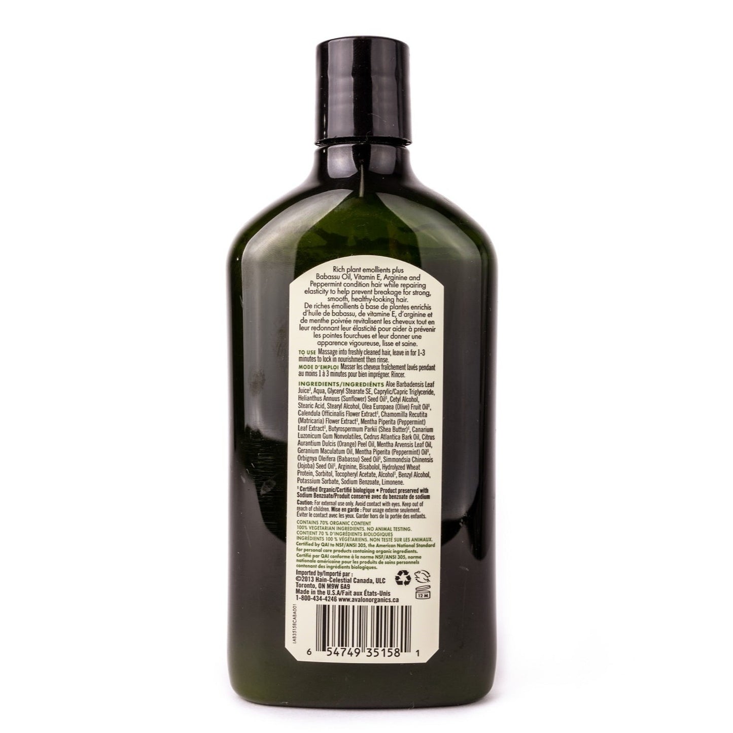 Revitalisant fortifiant (menthe poivrée)