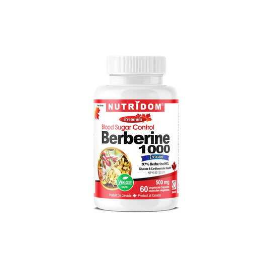 Berberine – 1000 mg (60 Caps)