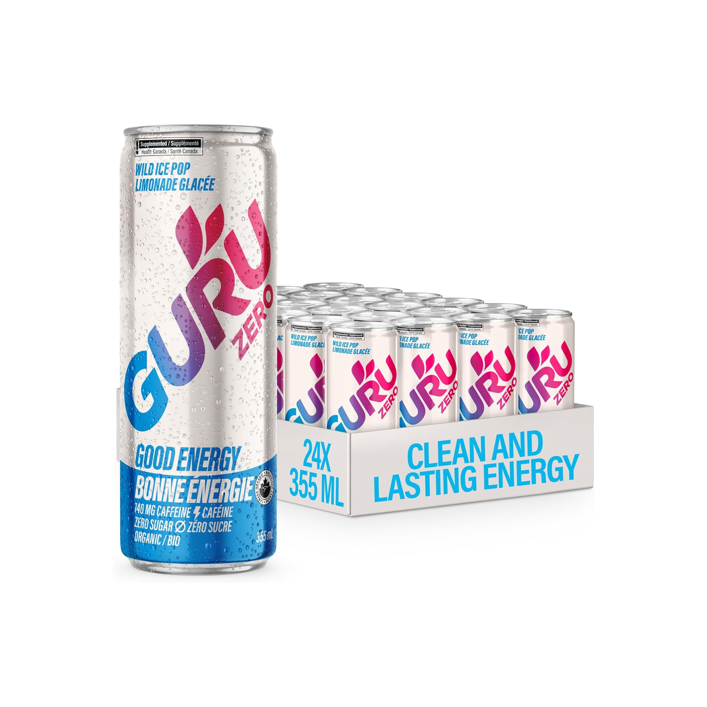 GURU ICE POP - ENERGY DRINK (1X355ml)