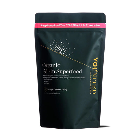 All-In Superfood (292g) Raspberry Ice Tea