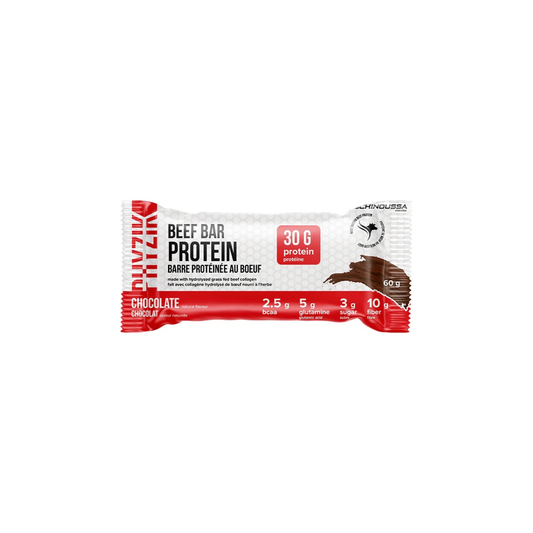 Schinoussa Supreme Protein Bar – Grass-Fed Beef Isolate Protein (Chocolate)