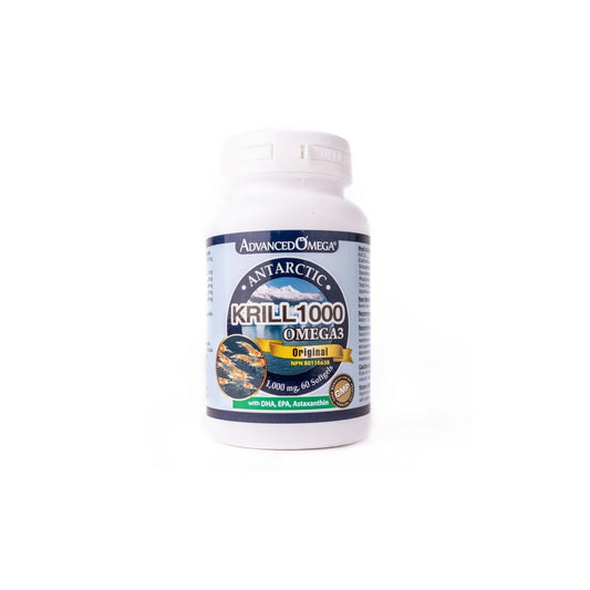 Advanced Omega Krill 500 Omega 3 Antarctic (60 Softgels)