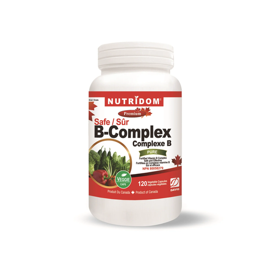 Vitamin B-Complex SAFE (120 Veggie Capsules)