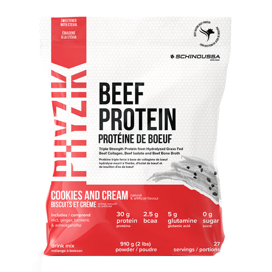 Schinoussa Supreme Beef Protein – Cookies & Cream (1kg) (NEW)