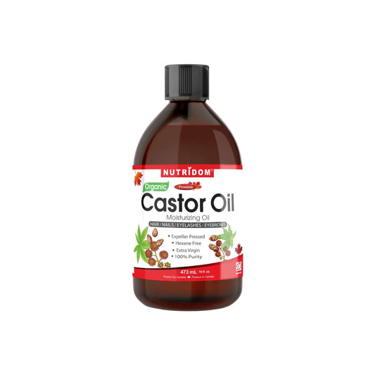 Nutridom Organic Castor Oil – 473 ml