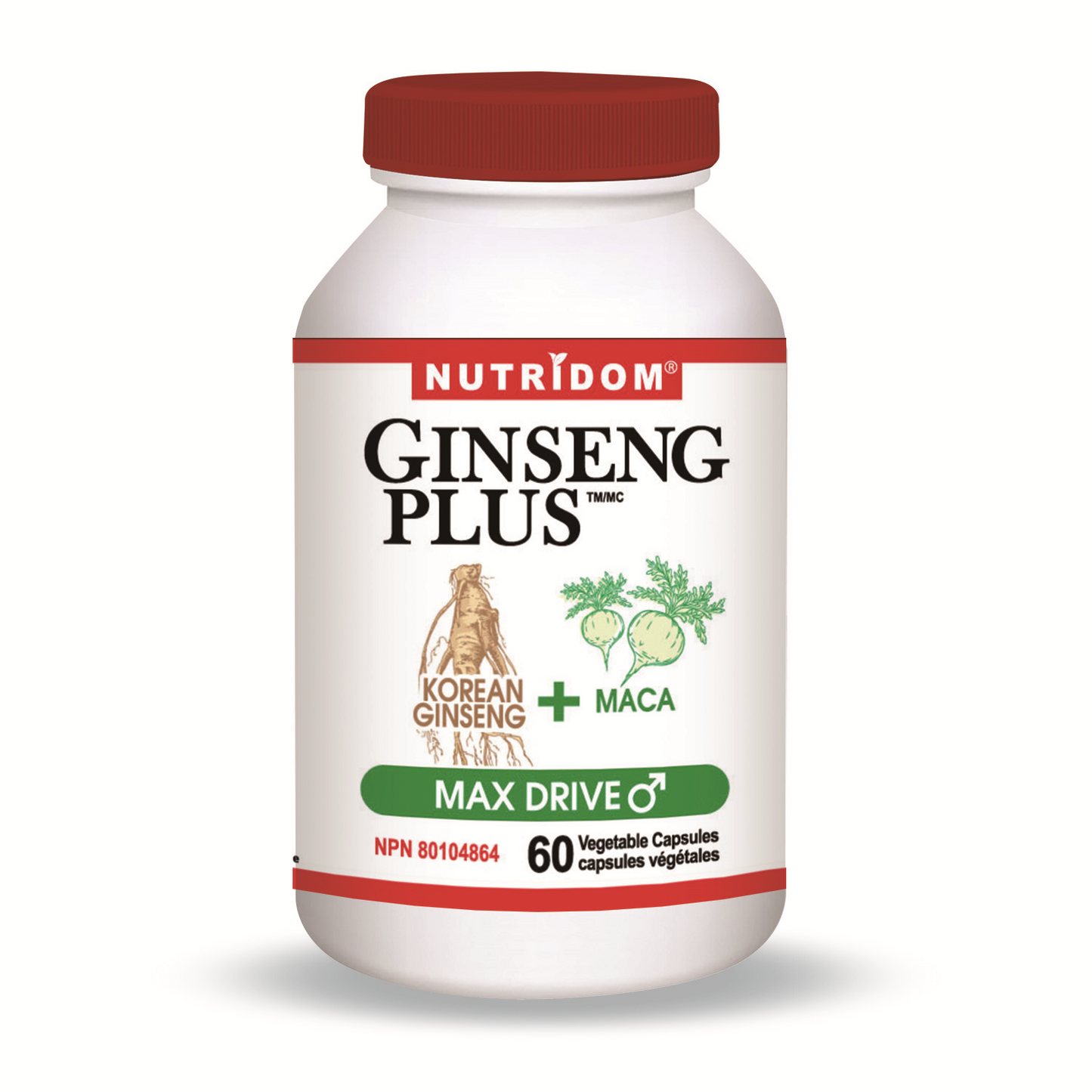 Ginseng Plus (60 Vegetable Capsules)