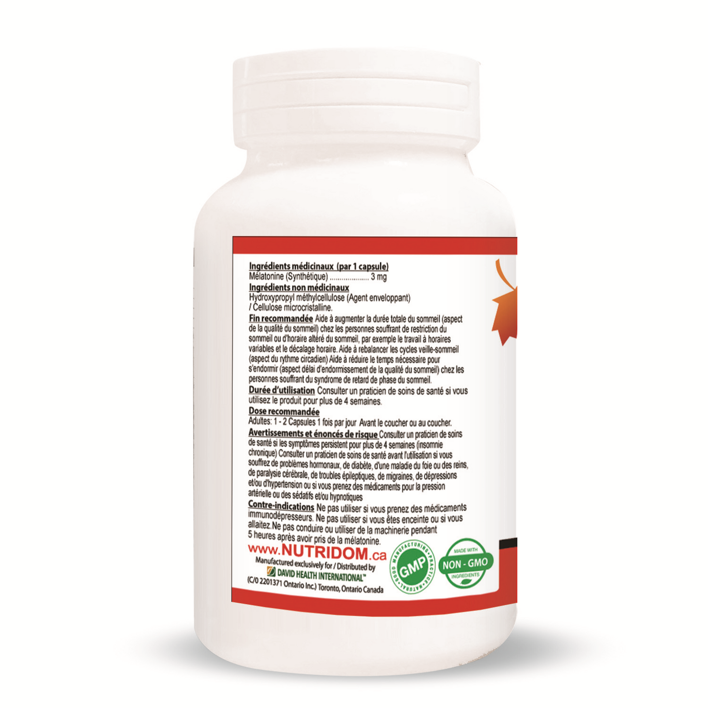 Melatonin (60 Veggie Capsules)