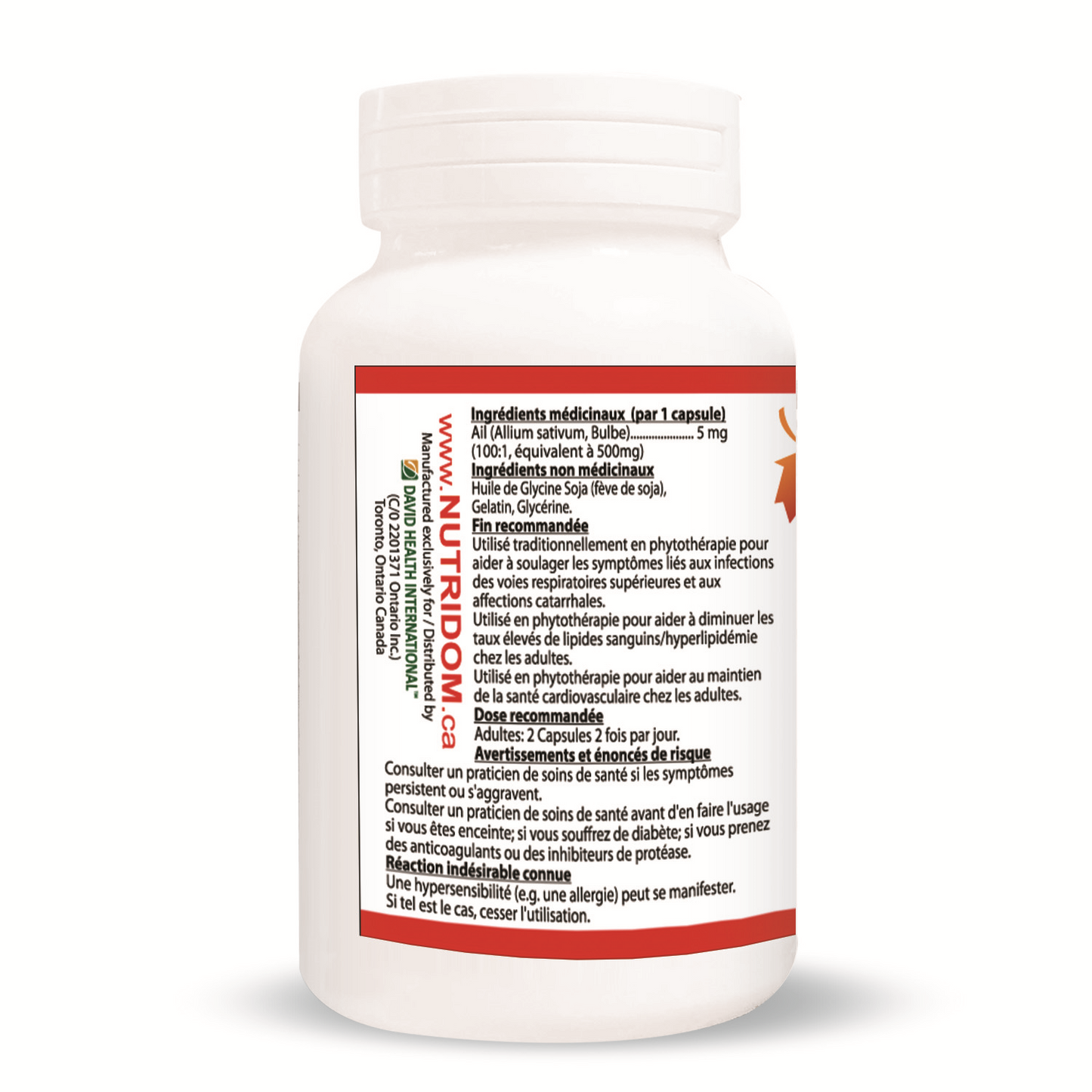 Garlic Extract 100-1 (120 Softgels)