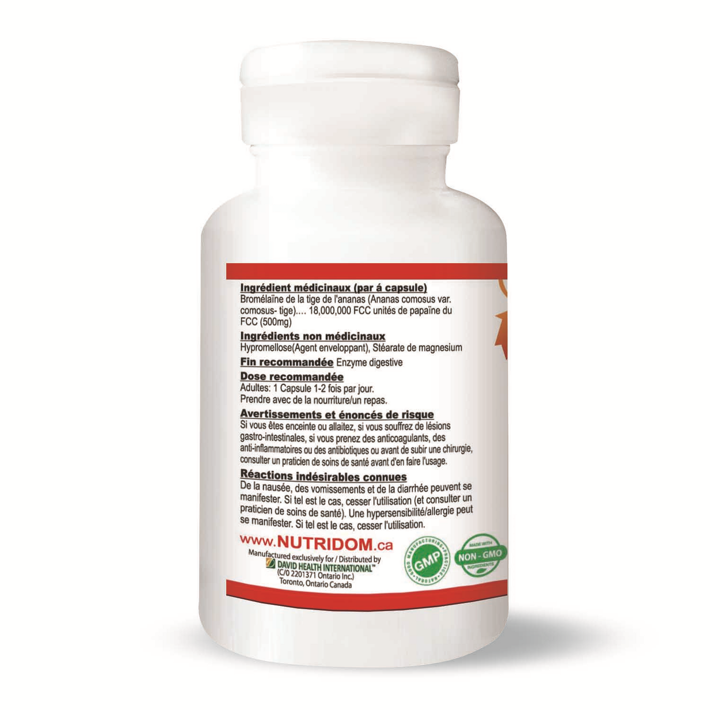 Bromelain 2,400 GDU 500mg