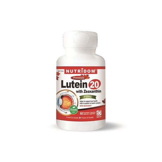 Lutein with Zeaxanthin (60 Veggie Capsules)