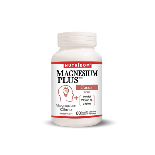 Magnesium Plus Focus (60 Veggie Capsules)