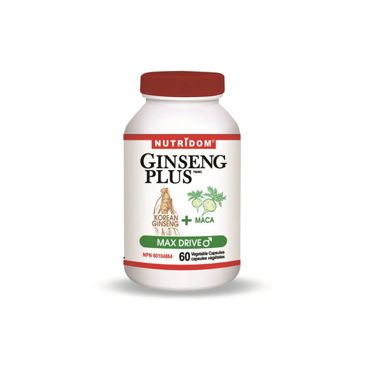 Ginseng Plus (60 Vegetable Capsules)