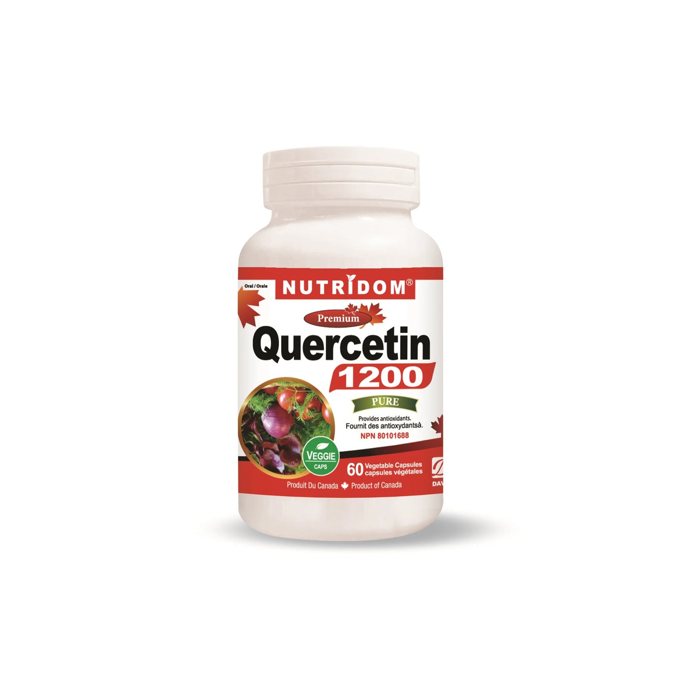 Quercetin 600mg (60 Veggie Capsules)