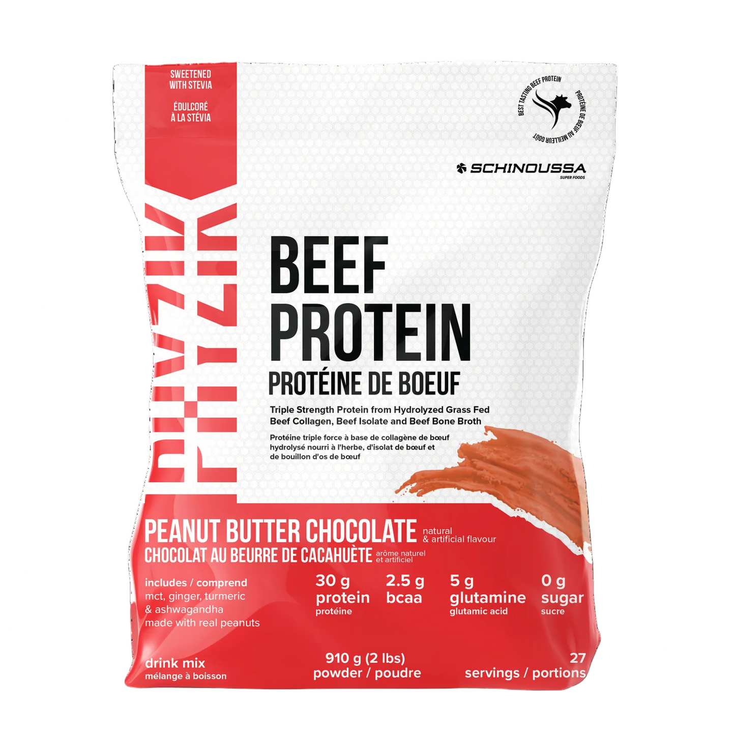 Supreme Beef Protein – Peanut Butter Chocolate  (2lbs)