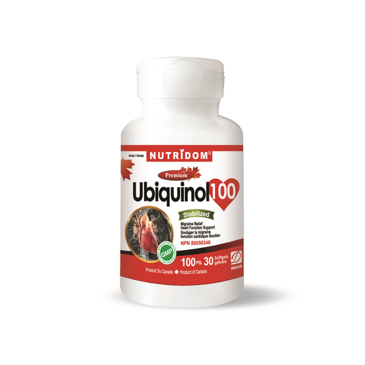 Ubiquinol 100 mg (30 Softgels)